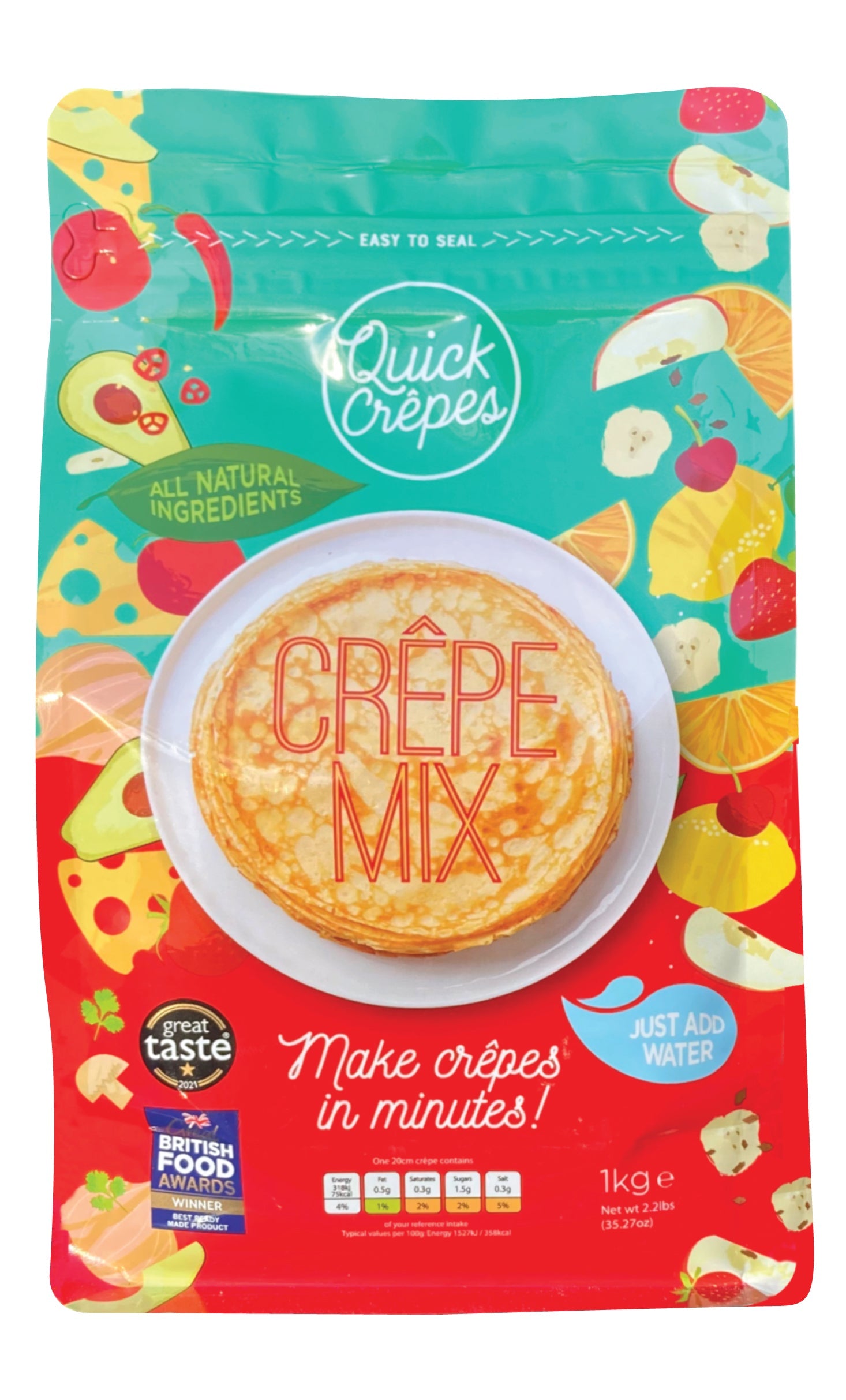 The Original Luxury Crêpe Mix - 1kg