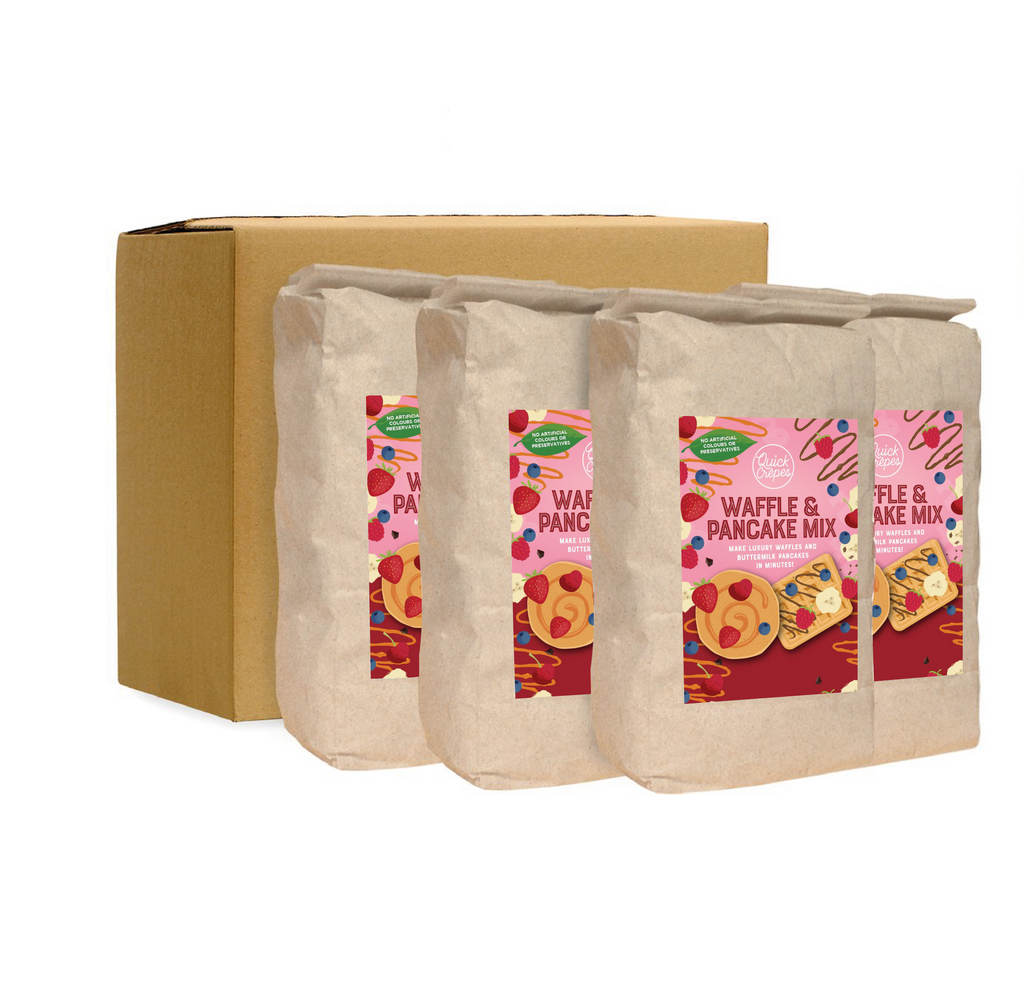 Case of Luxury Waffle & Pancake Mix (4 x 3.5kg)