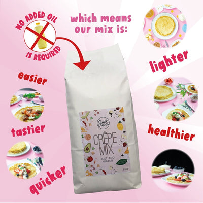 Pallet of Luxury Crêpe Mix (1 tonne)