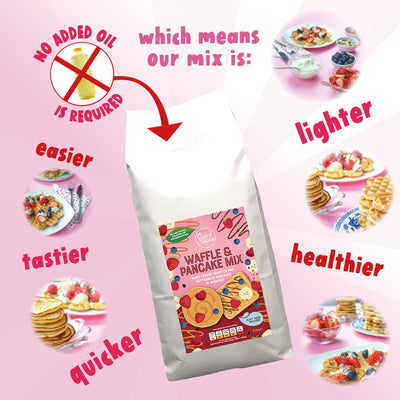 Case of Luxury Waffle & Pancake Mix (4 x 3.5kg)
